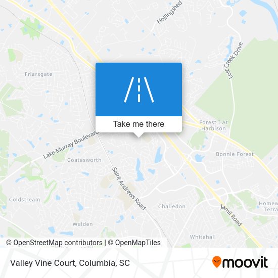 Mapa de Valley Vine Court