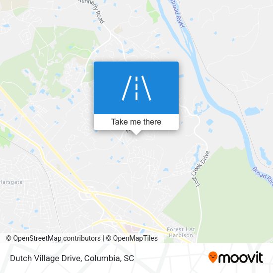 Mapa de Dutch Village Drive