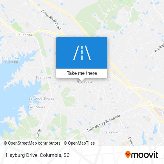 Mapa de Hayburg Drive