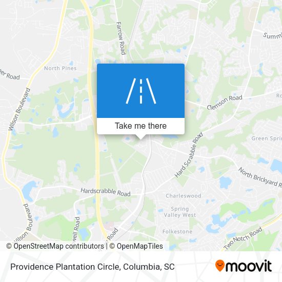 Providence Plantation Circle map