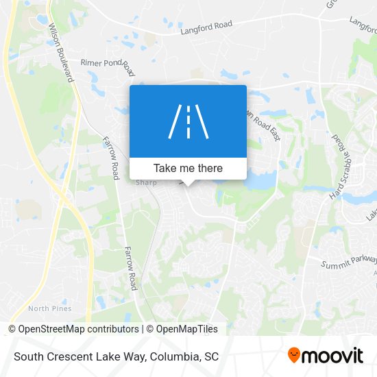 Mapa de South Crescent Lake Way