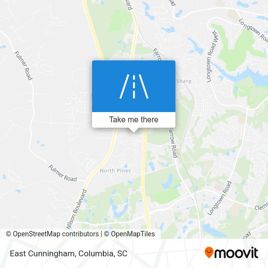 Mapa de East Cunningham