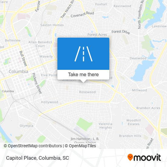 Capitol Place map