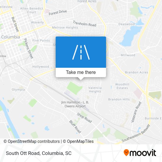 Mapa de South Ott Road