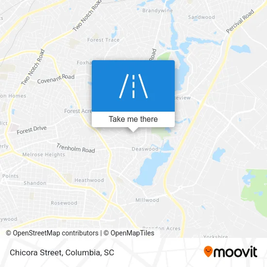 Chicora Street map