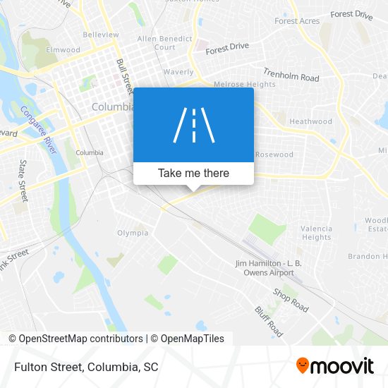 Mapa de Fulton Street