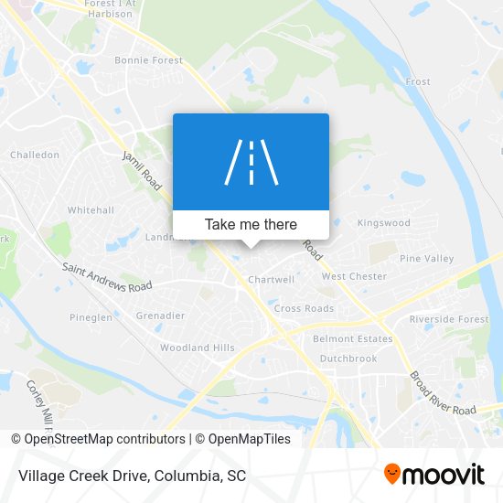Mapa de Village Creek Drive
