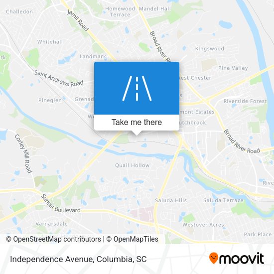 Independence Avenue map