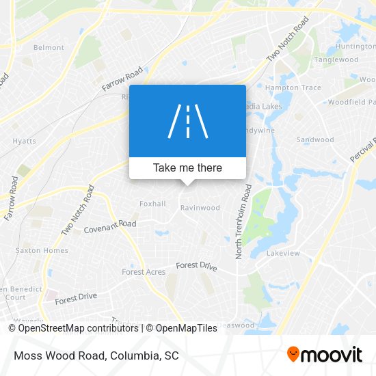 Mapa de Moss Wood Road