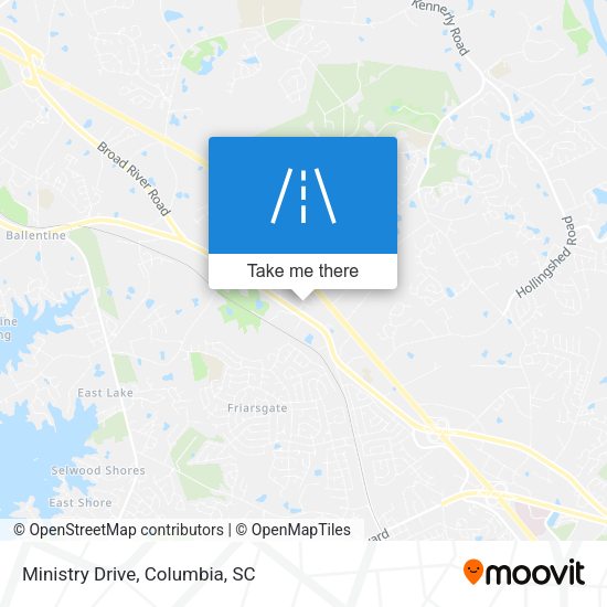 Mapa de Ministry Drive