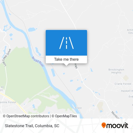 Slatestone Trail map