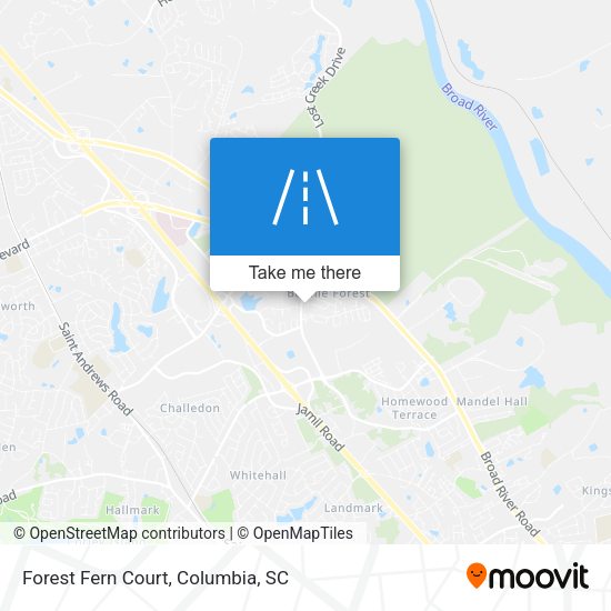 Forest Fern Court map