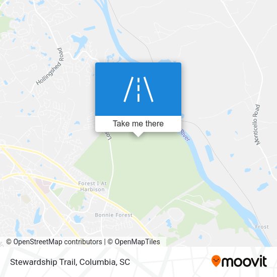 Stewardship Trail map