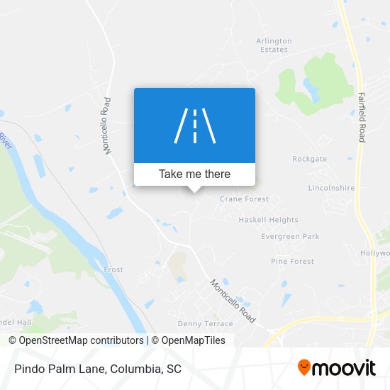 Mapa de Pindo Palm Lane