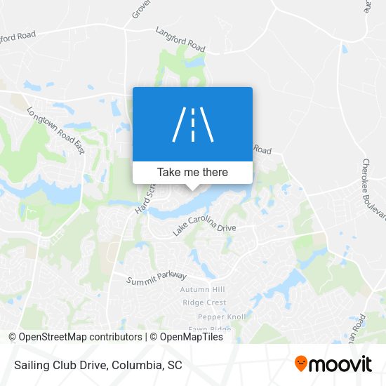 Sailing Club Drive map