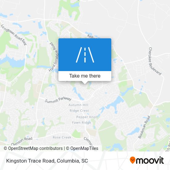 Mapa de Kingston Trace Road
