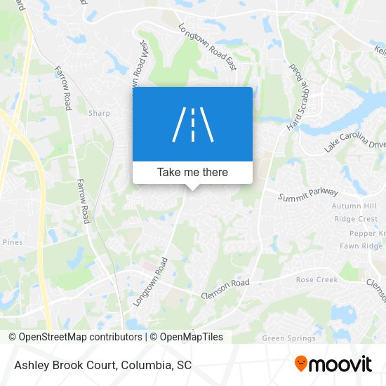 Ashley Brook Court map