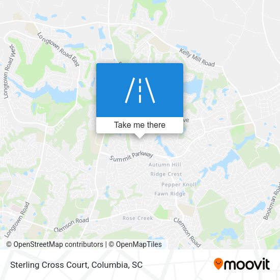 Sterling Cross Court map