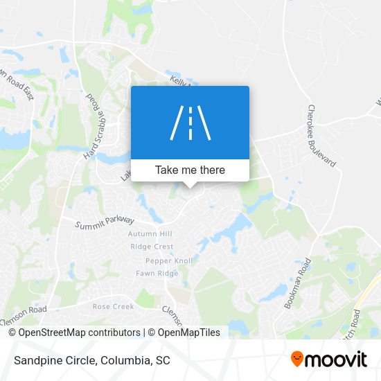 Mapa de Sandpine Circle