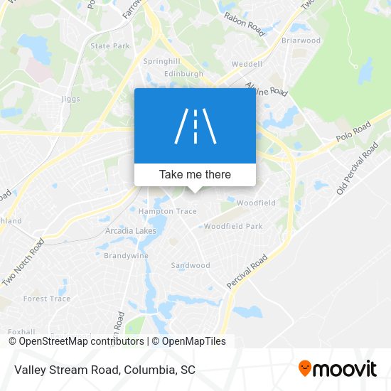 Valley Stream Road map