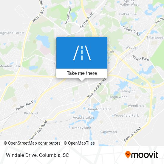 Windale Drive map