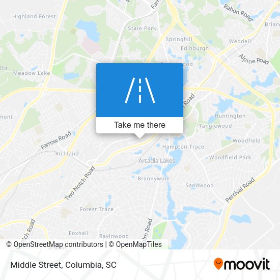 Mapa de Middle Street