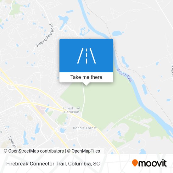 Mapa de Firebreak Connector Trail