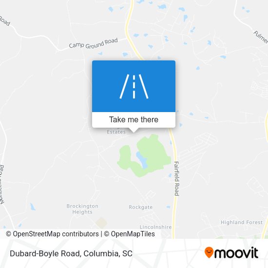 Mapa de Dubard-Boyle Road