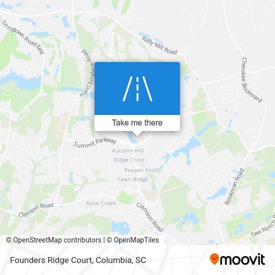 Founders Ridge Court map