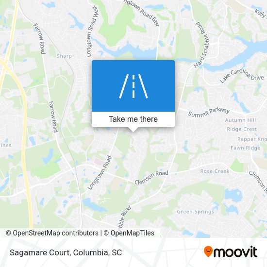 Mapa de Sagamare Court