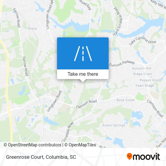 Mapa de Greenrose Court