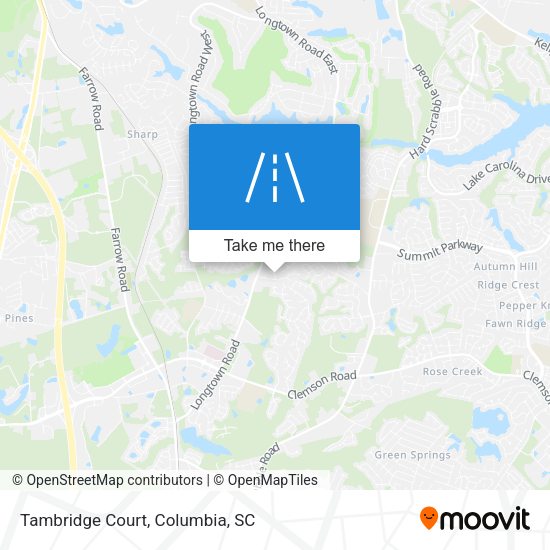 Mapa de Tambridge Court