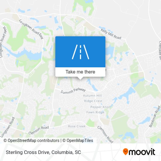 Mapa de Sterling Cross Drive