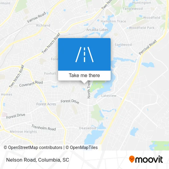 Nelson Road map
