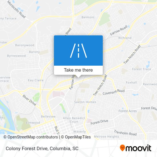 Mapa de Colony Forest Drive