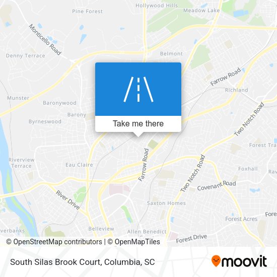South Silas Brook Court map