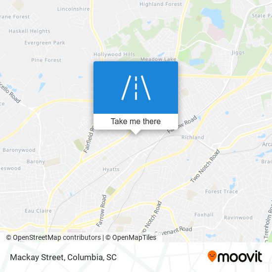 Mackay Street map