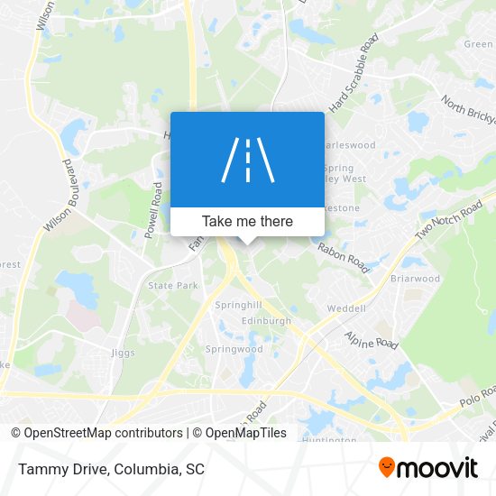 Mapa de Tammy Drive