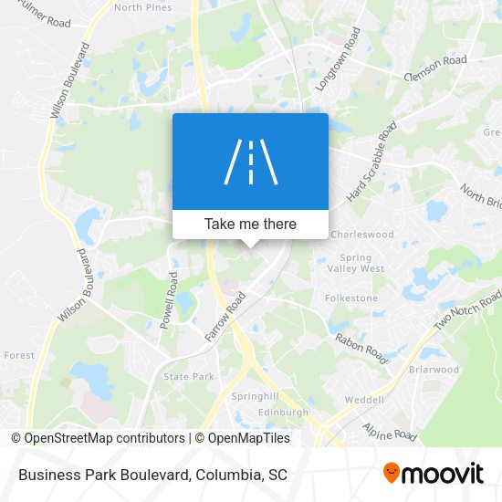 Mapa de Business Park Boulevard