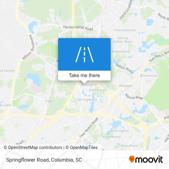 Springflower Road map