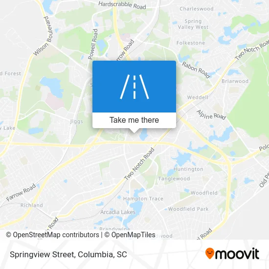 Springview Street map
