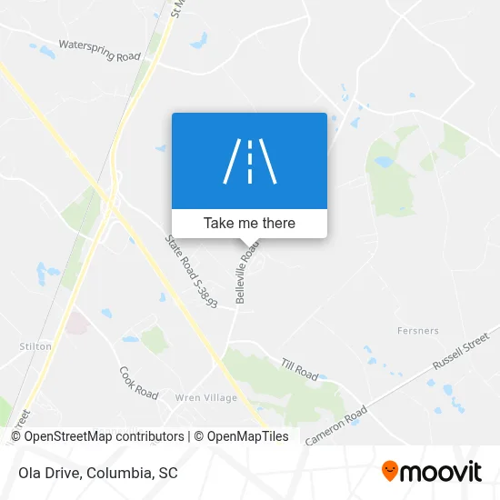 Ola Drive map