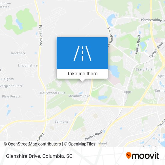 Mapa de Glenshire Drive