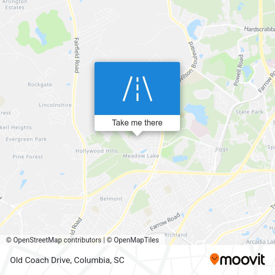 Mapa de Old Coach Drive
