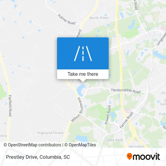 Mapa de Prestley Drive