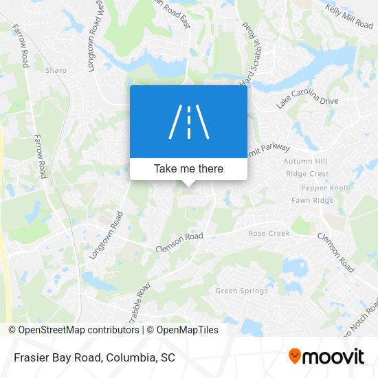 Mapa de Frasier Bay Road