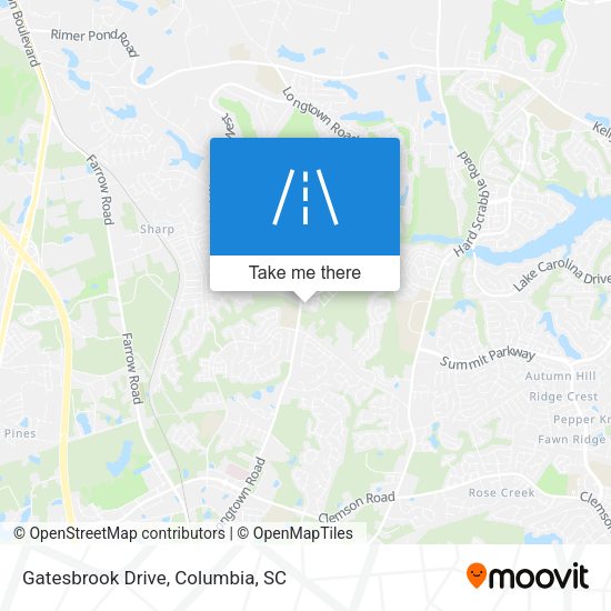 Mapa de Gatesbrook Drive