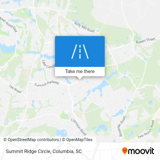 Summit Ridge Circle map