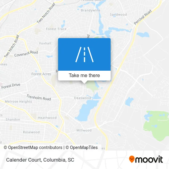 Calender Court map
