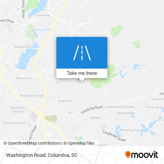 Washington Road map